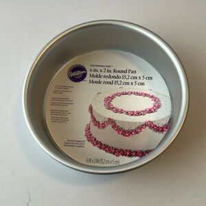 Wilton cake pan size 6x2